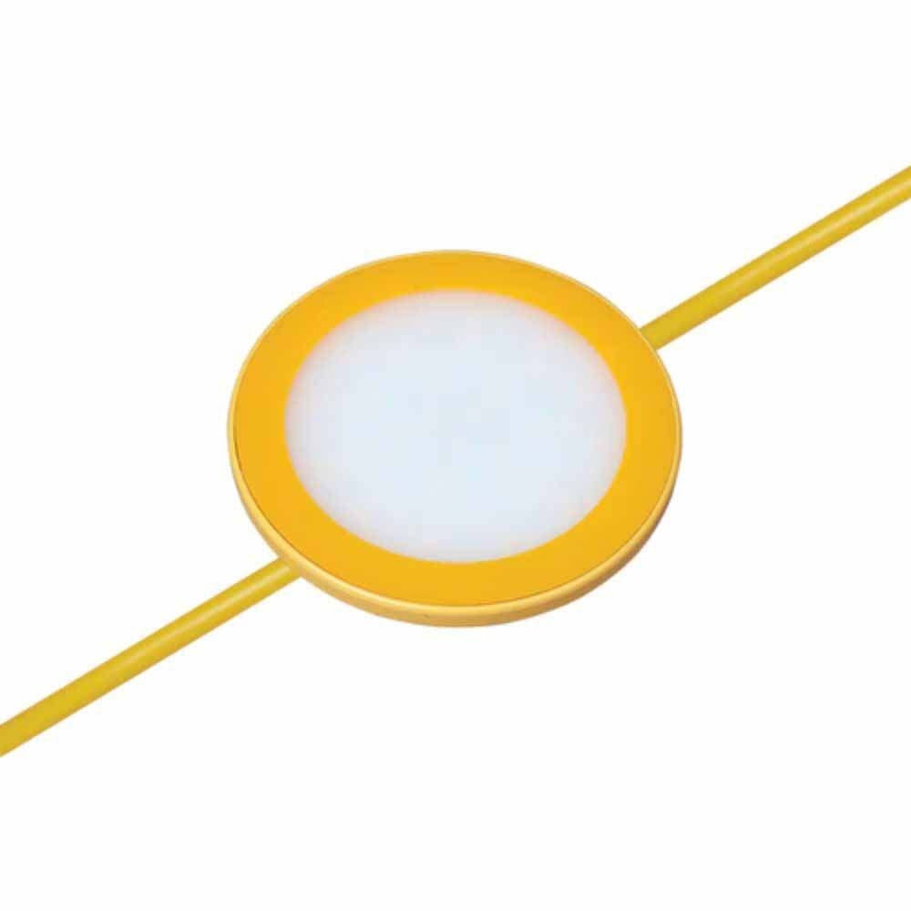 Voltec 08-00511 50' 18/2 65 Watt 8,000 Lumen LED Module Light String - 2