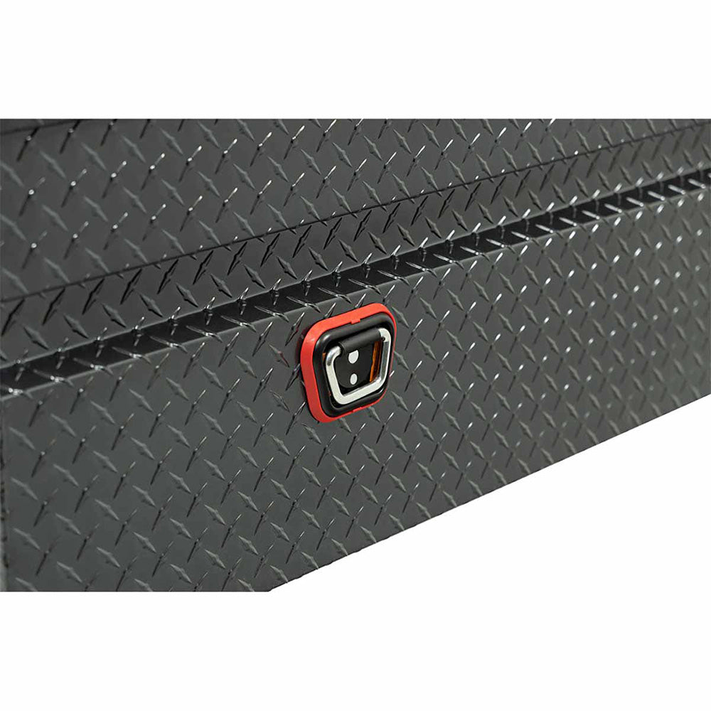 Weather Guard 117-6-03 Model 117-6-03 Saddle Box, Aluminum, Full Extra Wide, Gunmetal Gray, 14.4 Cu. Ft. - 10