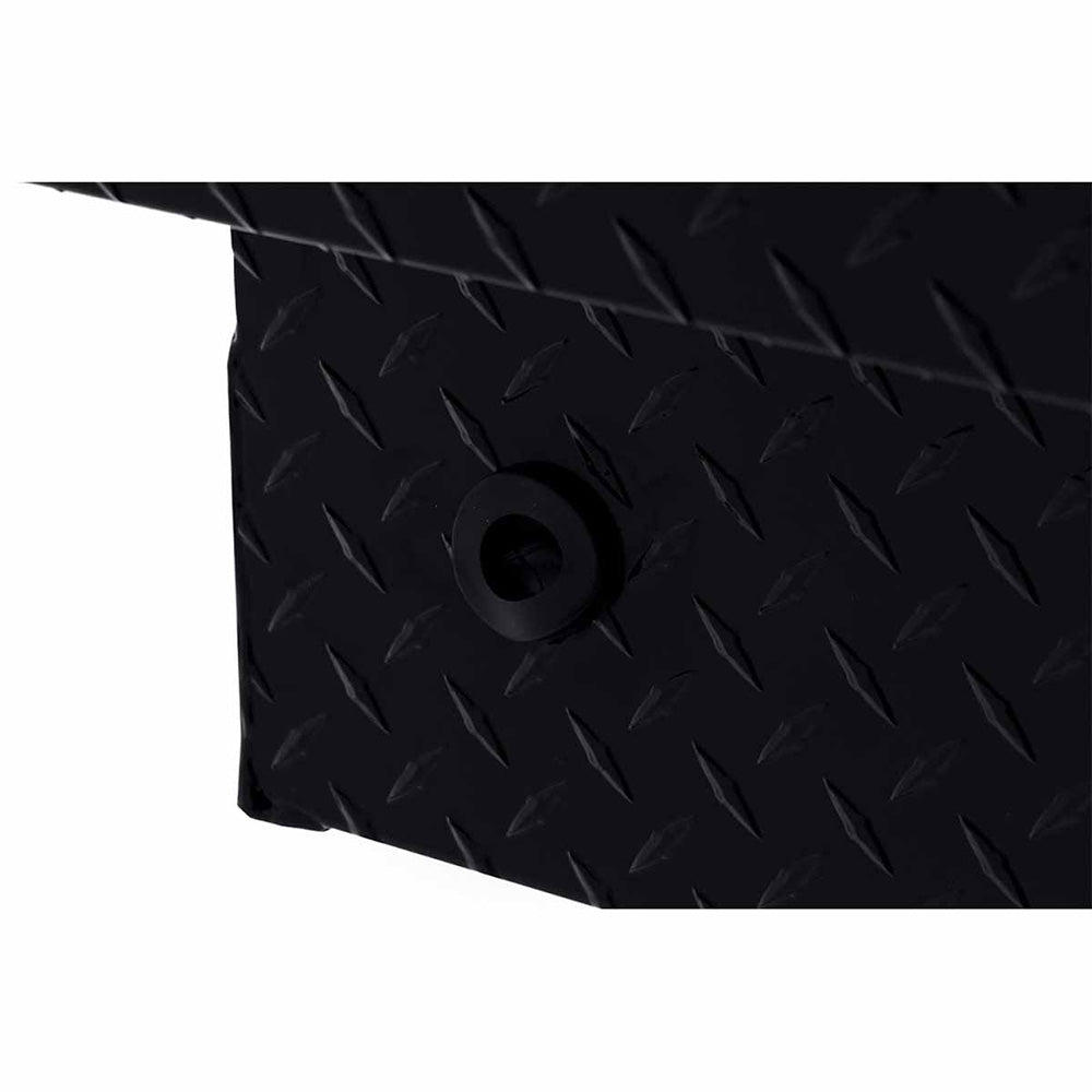 Model 131-5-03 Saddle Box, Aluminum, Gloss Black - 11