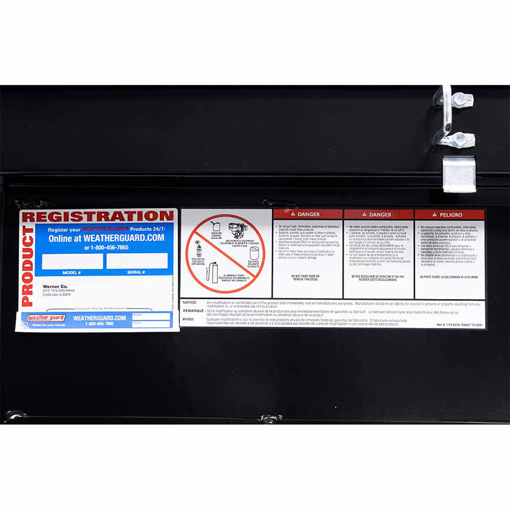 Model 131-5-03 Saddle Box, Aluminum, Gloss Black - 13