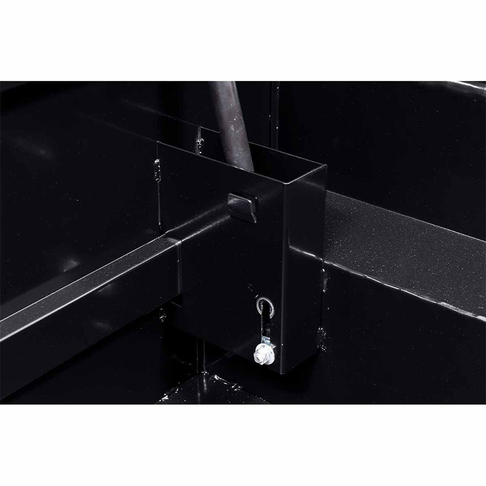 Model 131-5-03 Saddle Box, Aluminum, Gloss Black - 7