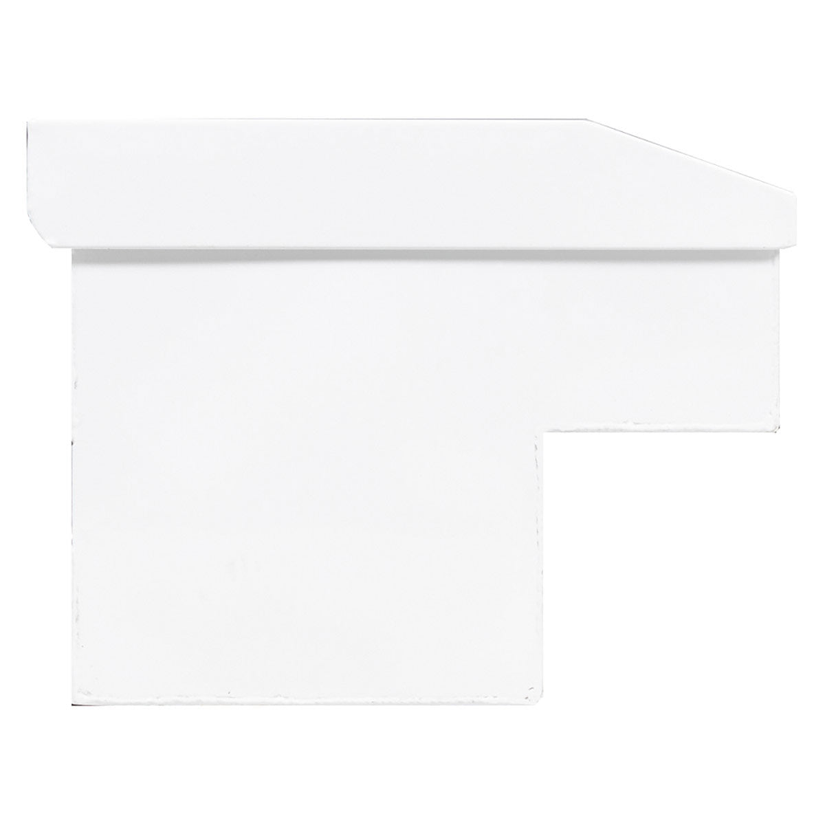 Weather Guard 185-3-03 Model 185-3-03 41" Lo-Side Box, Steel, White, 3.0 Cu. Ft. - 4
