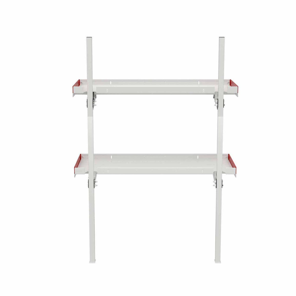Weather Guard 9548-3-01 Folding Van Shelving Unit with 2 Shelves for Flexible Van Storage - 3