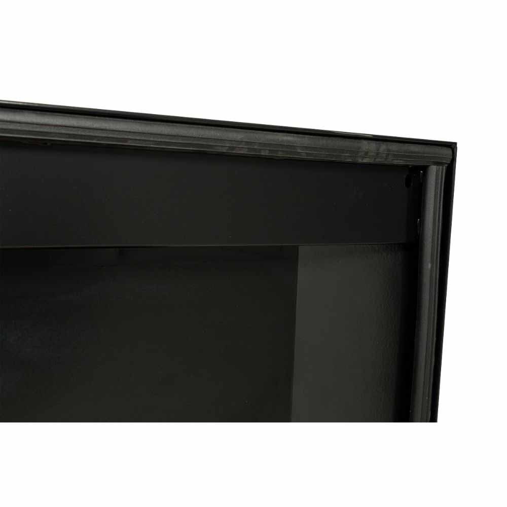 Weatherguard 116-5-04 Saddle Box, Steel, Full Extra Wide, Gloss Black, 15.5 cu ft - 11