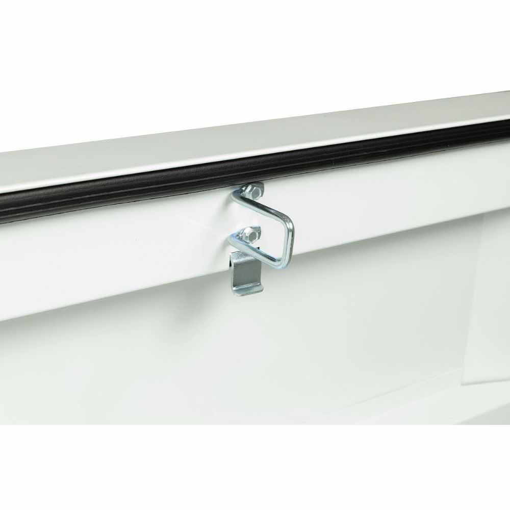 Weatherguard 126-3-04 Saddle Box, Steel, Full Standard, White, 11.0 cu ft - 9