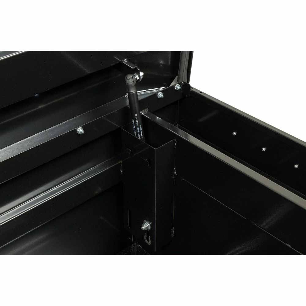 Weatherguard 126-5-04 Saddle Box, Steel, Full Standard, Gloss Black, 11.0 cu ft - 8