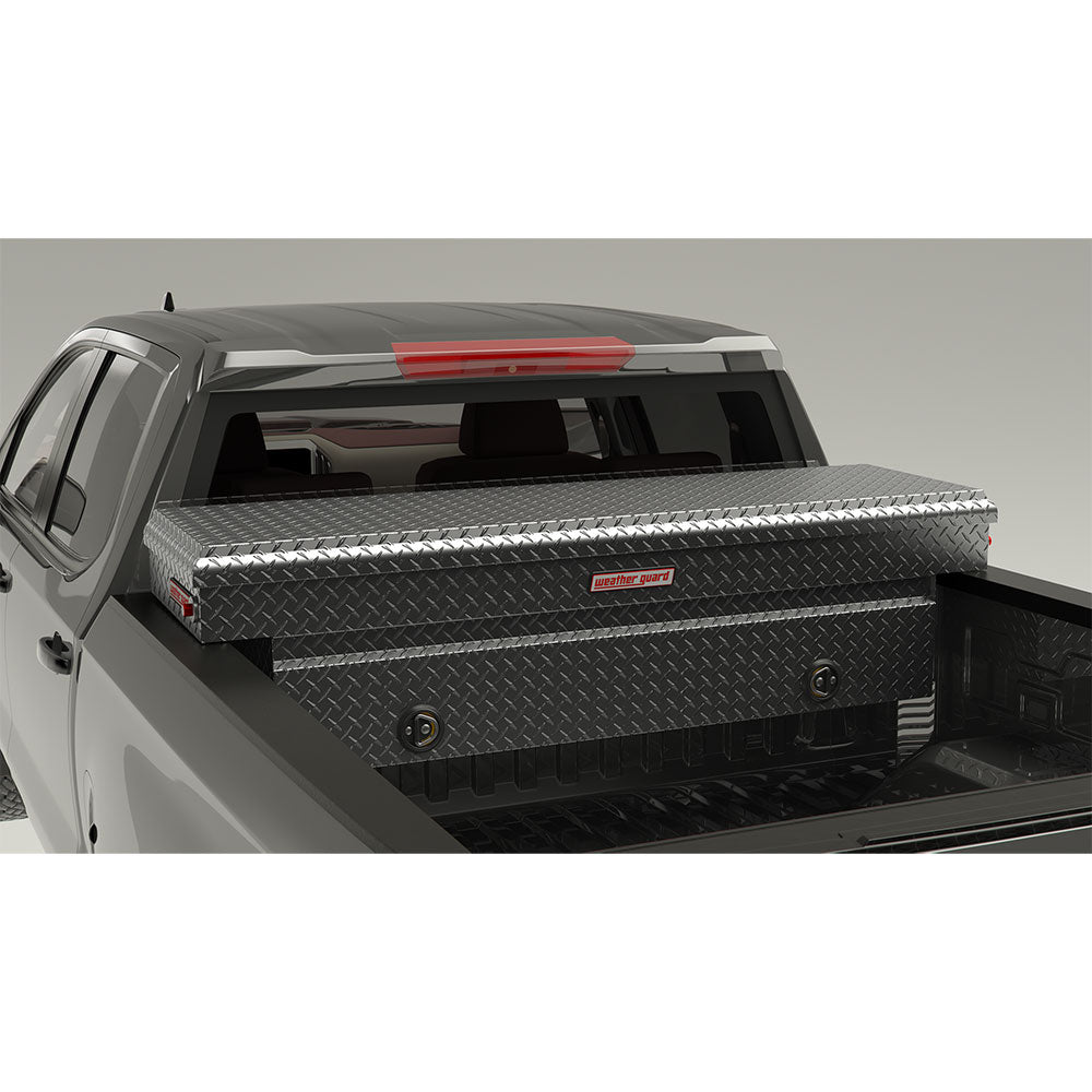 WeatherGuard 127-0-2LS Aluminum Saddle Box: Integrated Lighting, Std, Full Standard - 4
