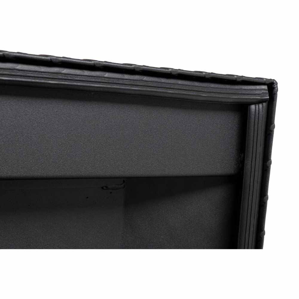 Weatherguard 127-52-04 Saddle Box, Aluminum, Full Standard, Textured Matte Black, 11.0 cu ft - 8