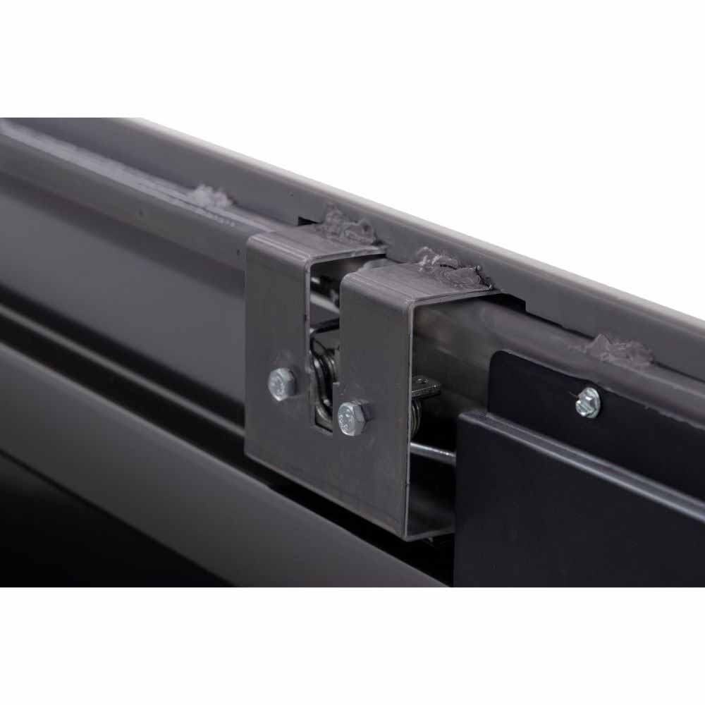 Weatherguard 128-5-04 Saddle Box, Steel, Full Deep, Gloss Black, 15.0 cu ft - 5