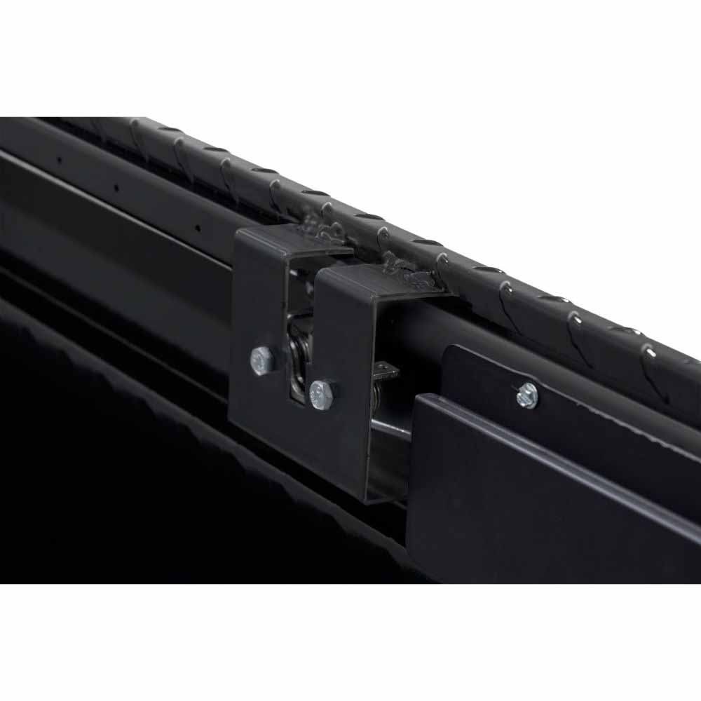 Weatherguard 131-5-04 Saddle Box, Aluminum, Compact Low Profile, Gloss Black, 8.0 cu ft - 4