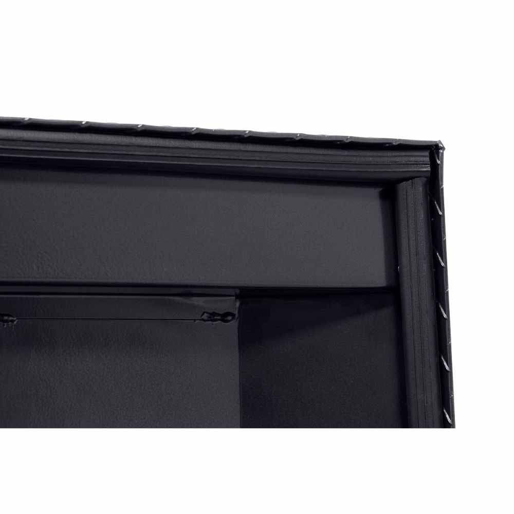 Weatherguard 131-6-04 Saddle Box, Aluminum, Compact Low Profile, Gunmetal Gray, 8.0 cu ft - 13
