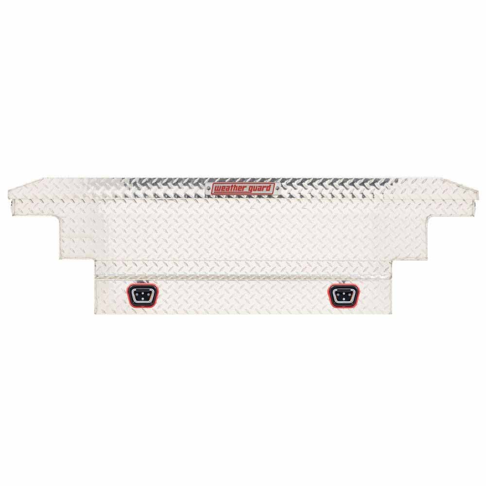 Weatherguard 137-0-04 Saddle Box, Aluminum, Compact Deep, Clear, 9.0 cu ft - 4