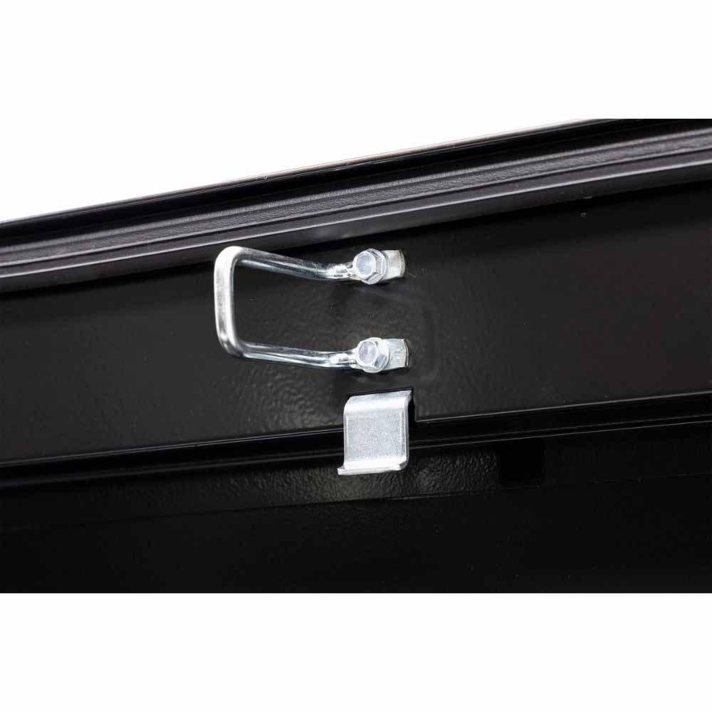 Weatherguard 156-5-04 Saddle Box, Steel, Compact, Gloss Black, 7.0 cu ft - 3