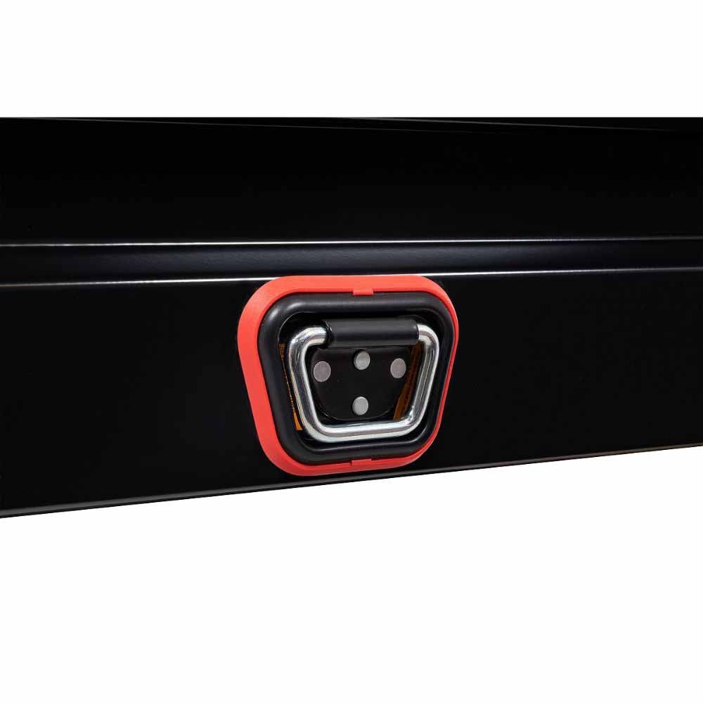 Weatherguard 156-5-04 Saddle Box, Steel, Compact, Gloss Black, 7.0 cu ft - 6