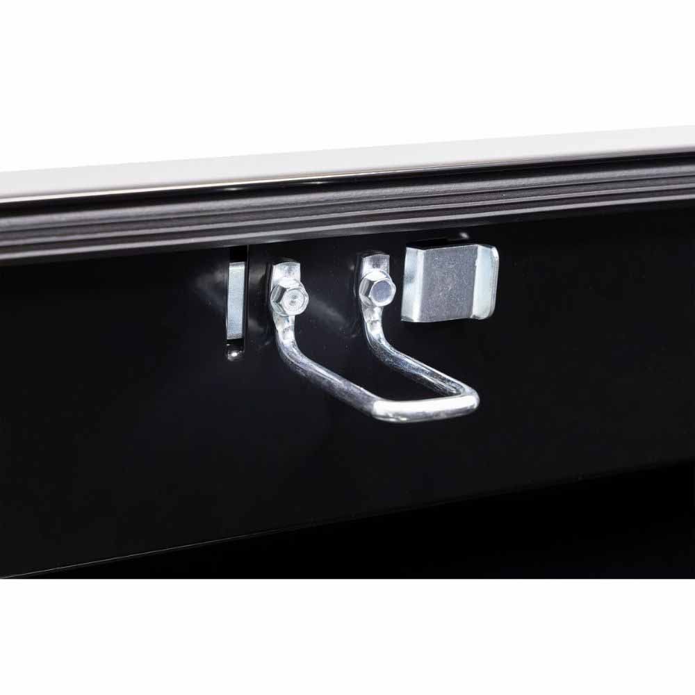Weatherguard 165-5-04 87" Lo-Side Box, Steel, Gloss Black, 7.0 cu ft - 9