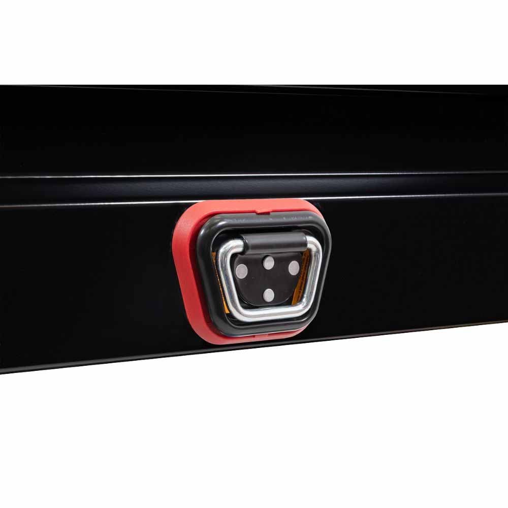 Weatherguard 165-5-04 87" Lo-Side Box, Steel, Gloss Black, 7.0 cu ft - 11