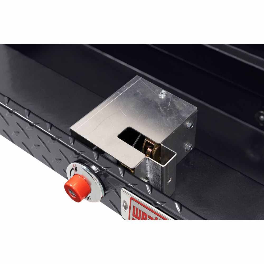 Weatherguard 178-6-04 56" Low Profile Lo-Side Box, Aluminum, Gunmetal Gray, 4.0 cu ft - 7