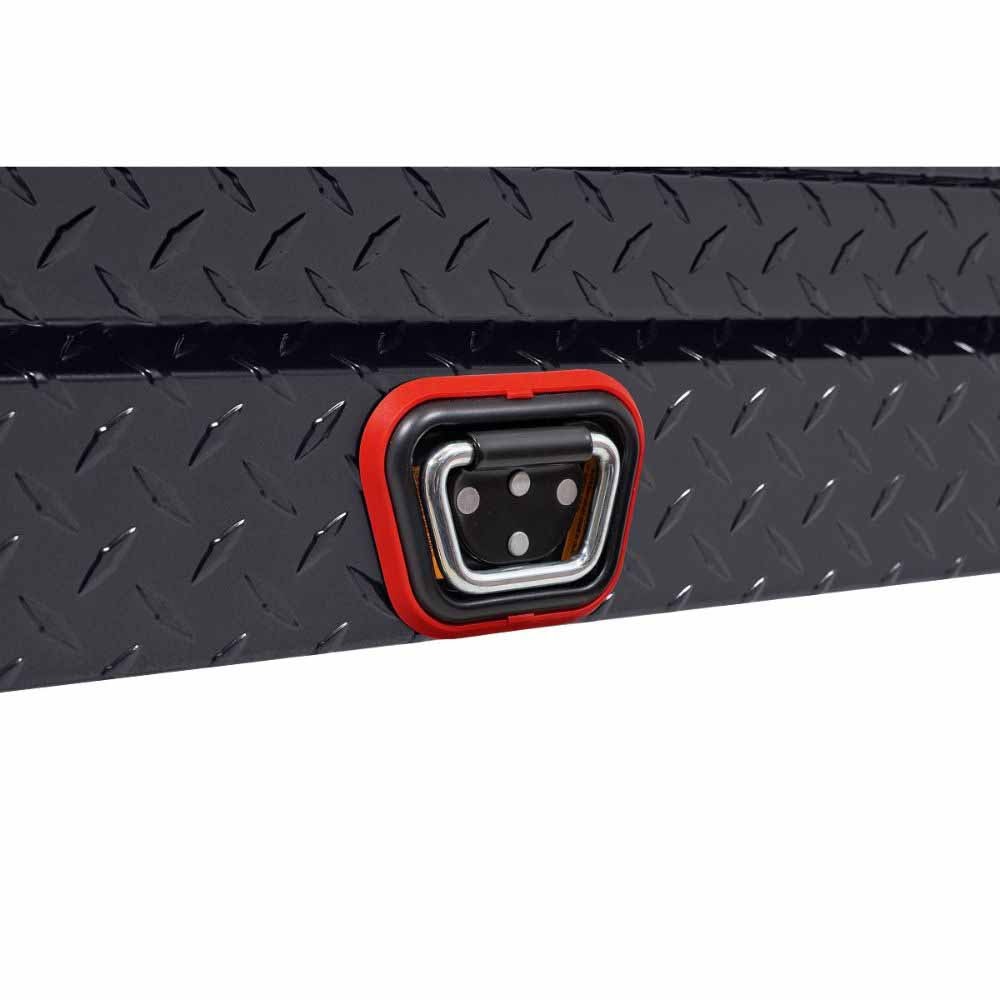 Weatherguard 178-6-04 56" Low Profile Lo-Side Box, Aluminum, Gunmetal Gray, 4.0 cu ft - 10