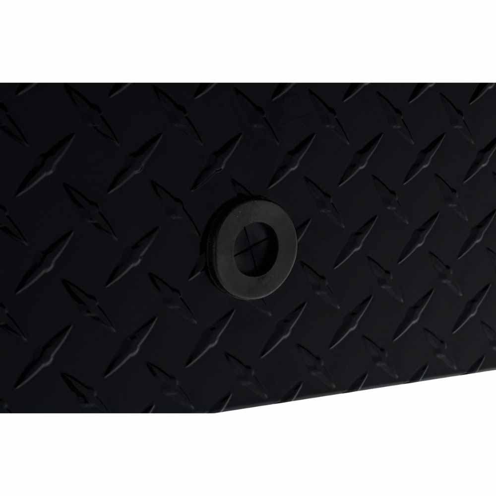 Weatherguard 184-5-04 41" Lo-Side Box, Aluminum, Gloss Black, 3.0 cu ft - 11