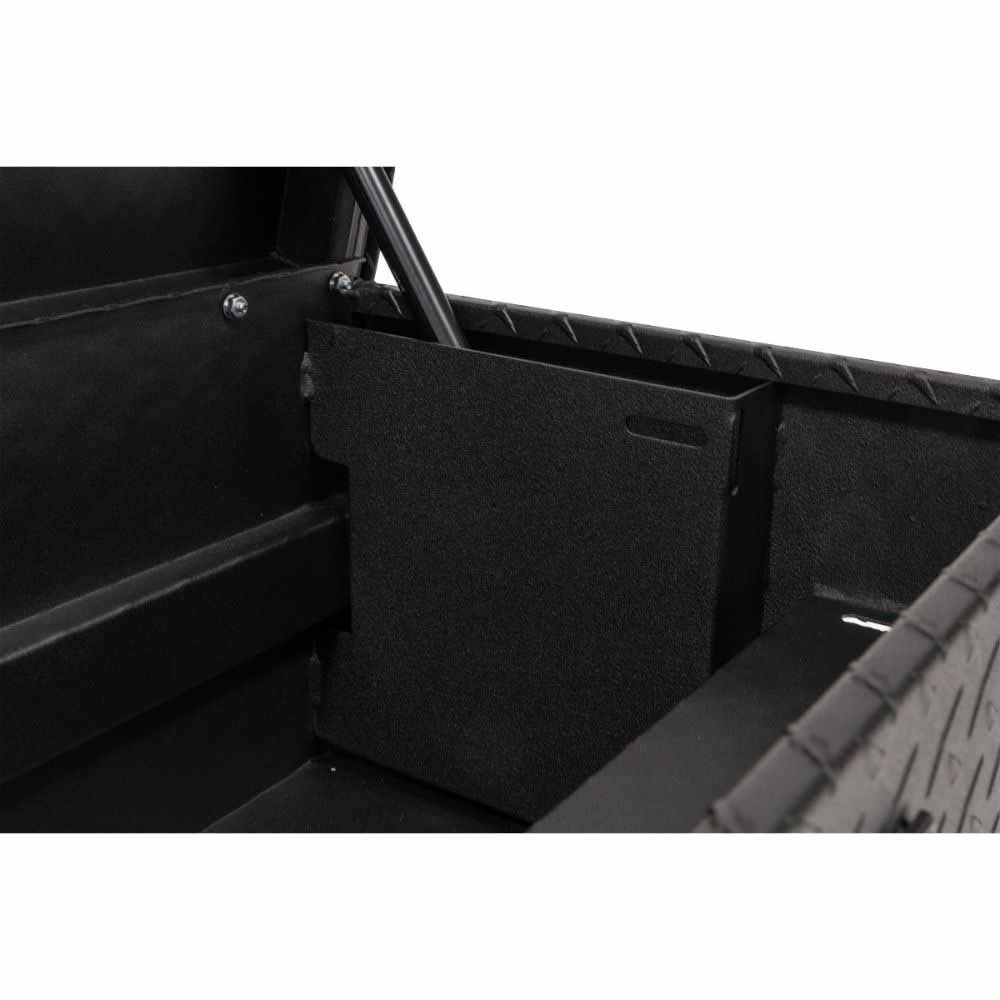Weatherguard 184-52-04 41" Lo-Side Box, Aluminum, Textured Matte Black, 3.0 cu ft - 5