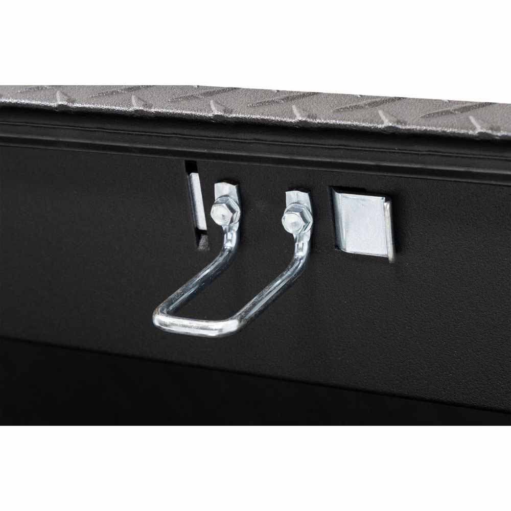 Weatherguard 184-52-04 41" Lo-Side Box, Aluminum, Textured Matte Black, 3.0 cu ft - 6