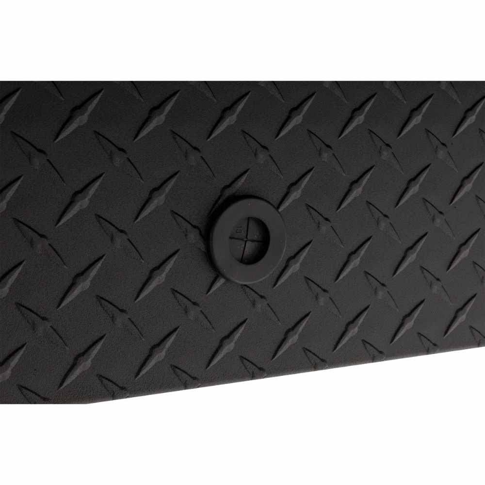 Weatherguard 184-52-04 41" Lo-Side Box, Aluminum, Textured Matte Black, 3.0 cu ft - 8