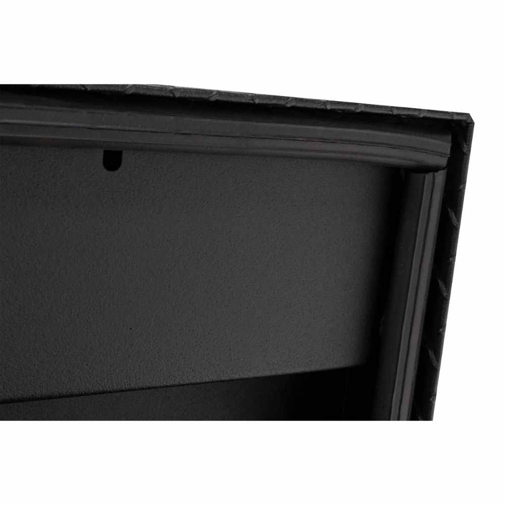 Weatherguard 184-52-04 41" Lo-Side Box, Aluminum, Textured Matte Black, 3.0 cu ft - 11