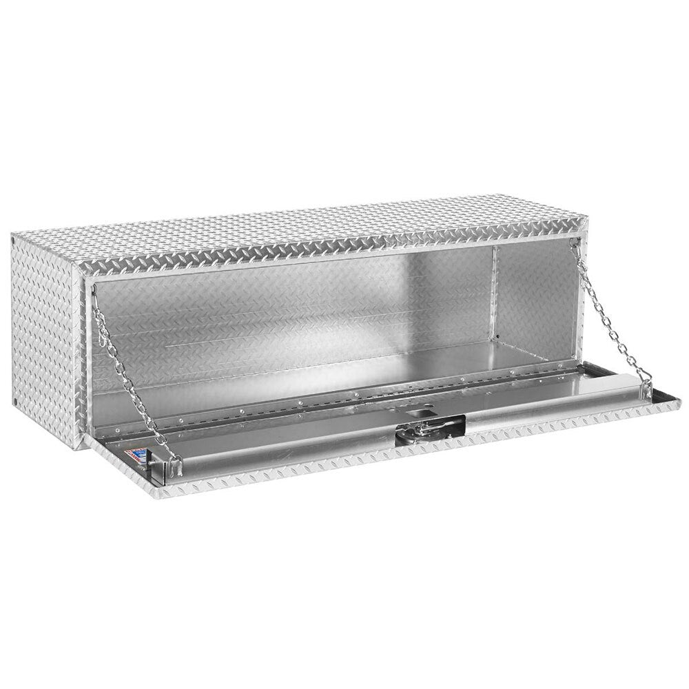 WeatherGuard 660-0-02 Clear Aluminum Underbed Box, Compact, 11.2 Cu. Ft. - 3