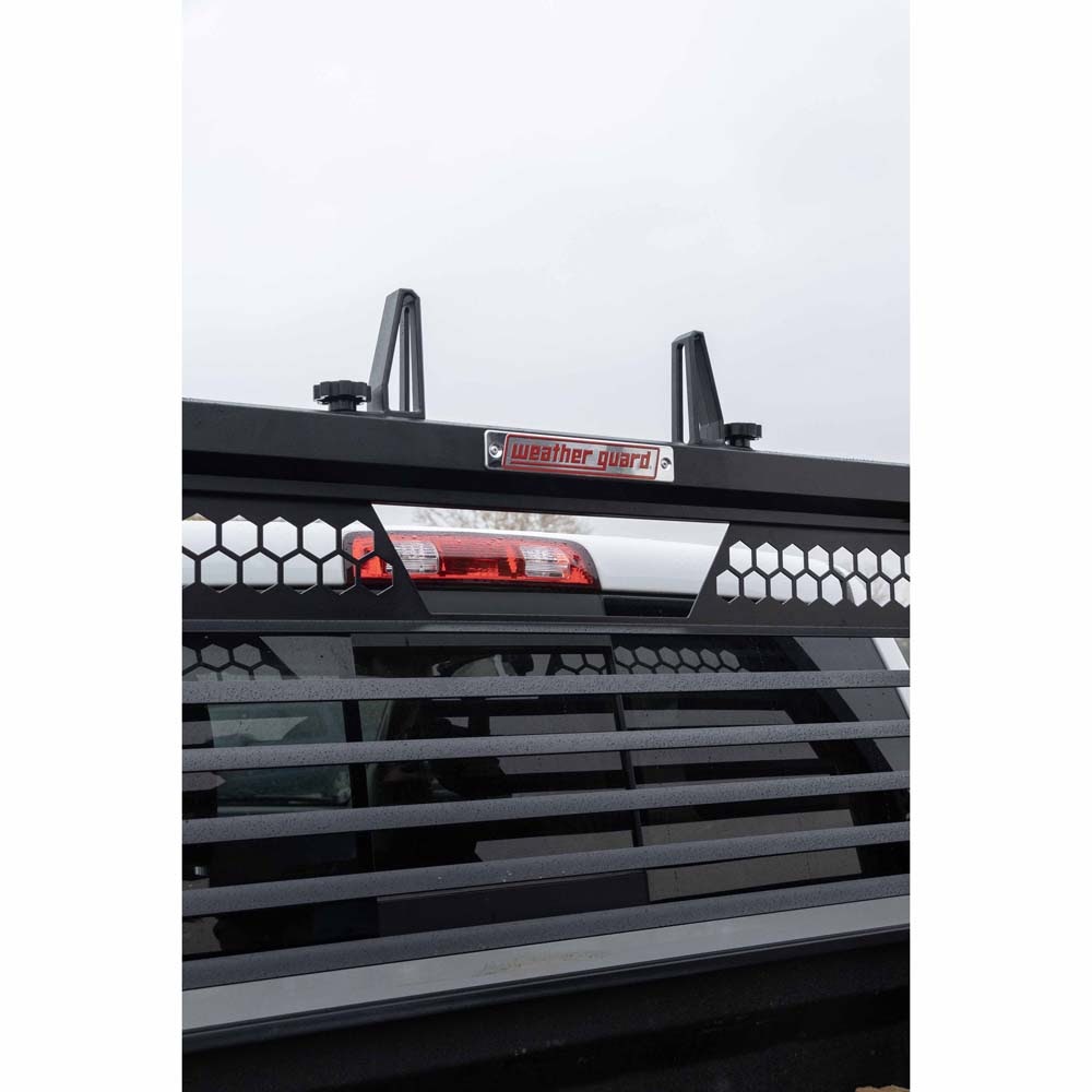 Weatherguard 11904-52-01 Louvered Aluminum Headache Rack - 2