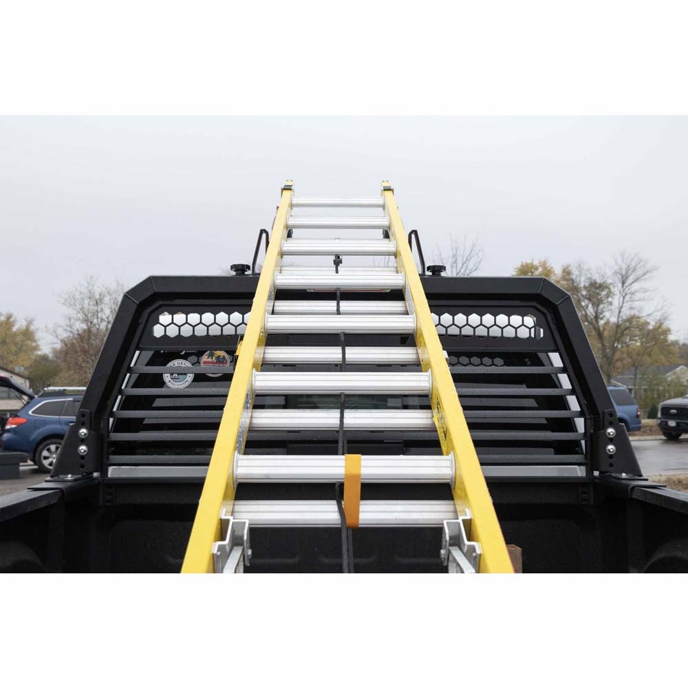 Weatherguard 11904-52-01 Louvered Aluminum Headache Rack - 4