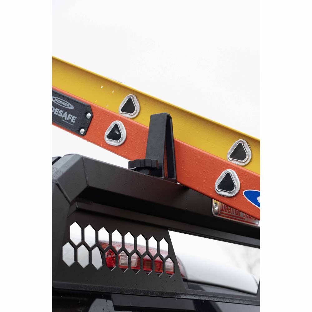 Weatherguard 11904-52-01 Louvered Aluminum Headache Rack - 5