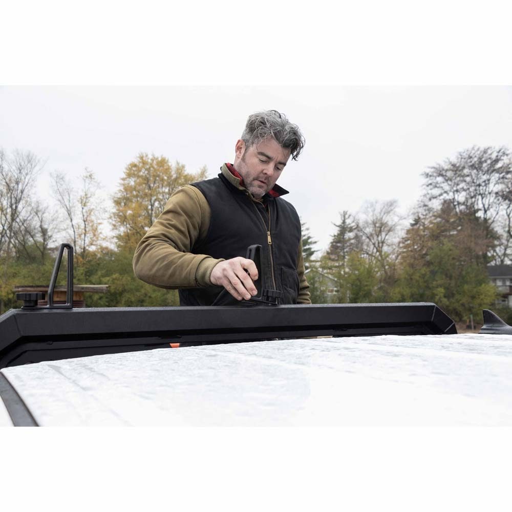 Weatherguard 11904-52-01 Louvered Aluminum Headache Rack - 7