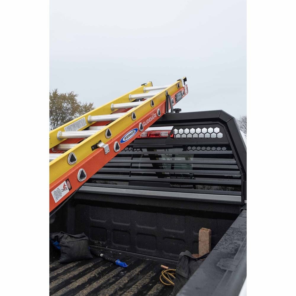 Weatherguard 11904-52-01 Louvered Aluminum Headache Rack - 3