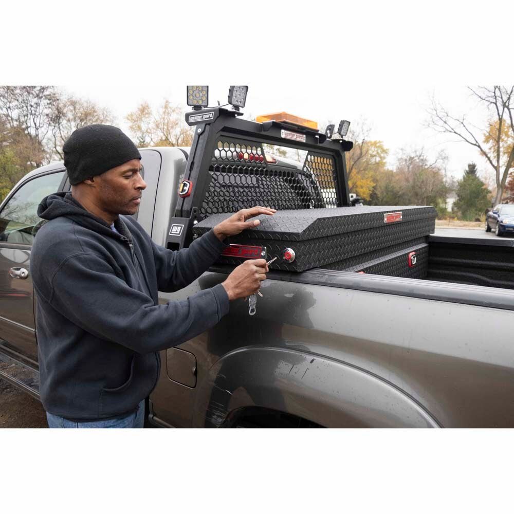 Weatherguard 11906-52-01 Hex Aluminum Headache Rack - 5