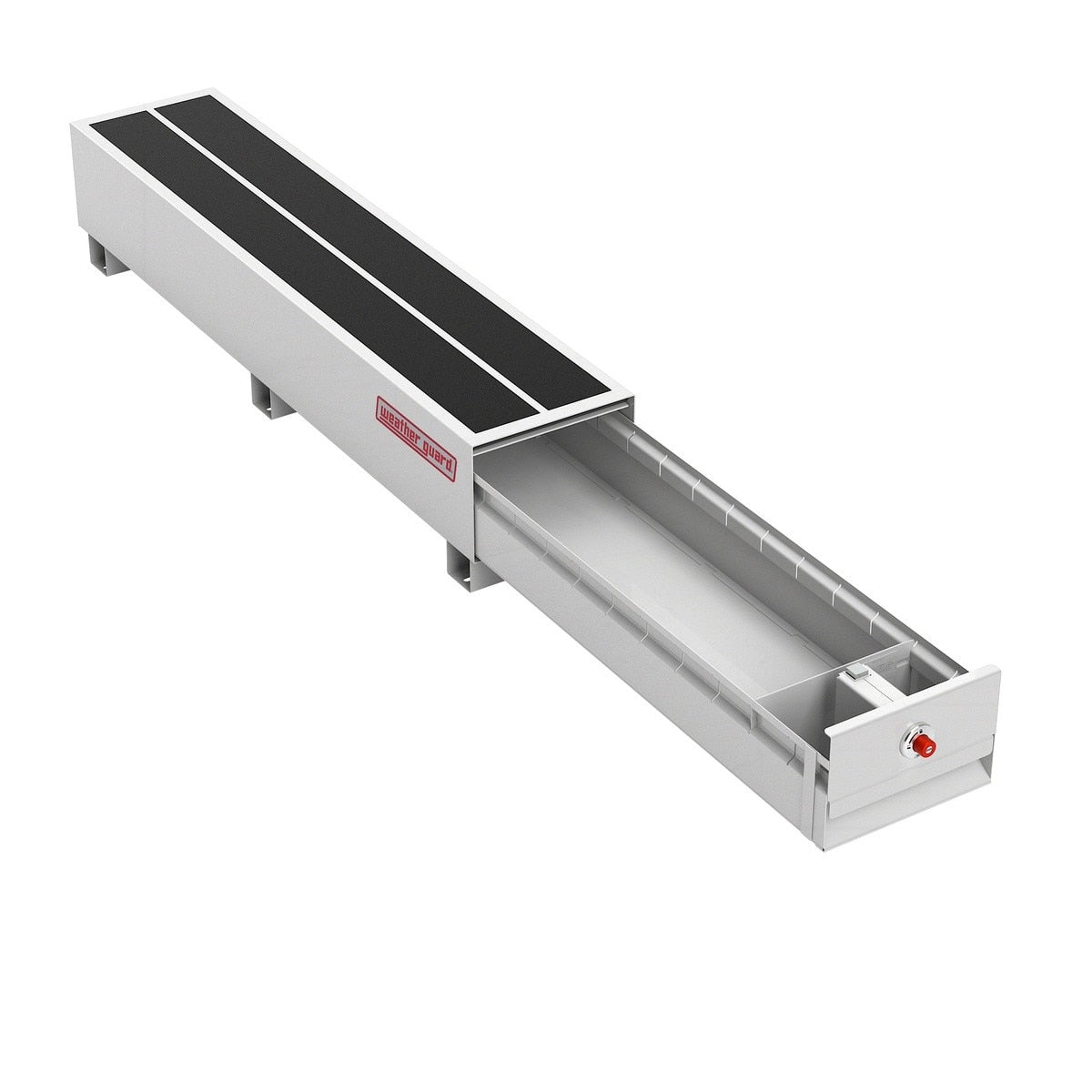 Weatherguard 305-3-04 Pack Rat Heavy Duty Pull Out Drawer Unit 48" x 10.25" x 9.5" White Steel (1 Each) - 5