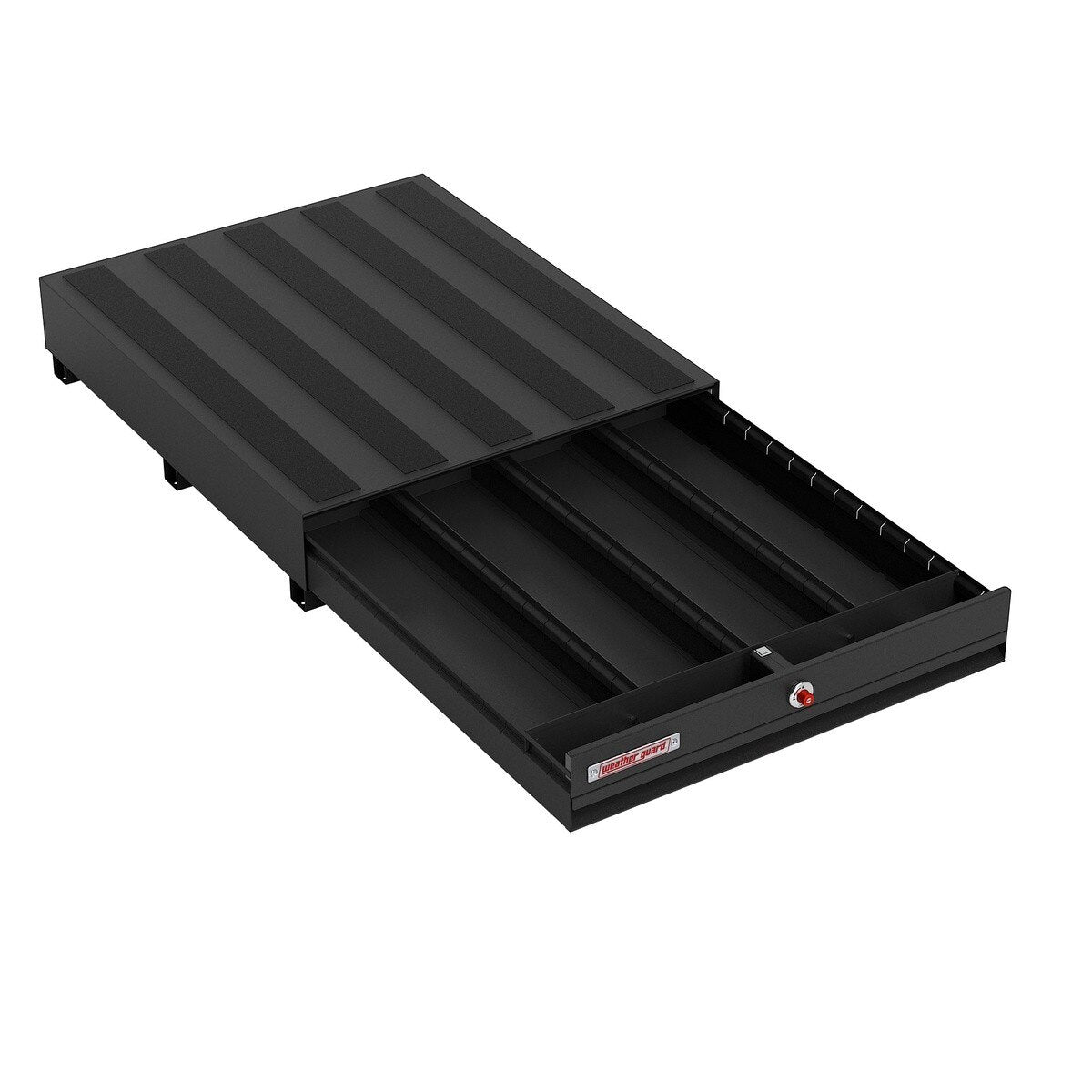 Weatherguard 308-5-04 Pack Rat 48" x 39.75" x 9.5" Steel Truck Bed Drawer Unit - 2