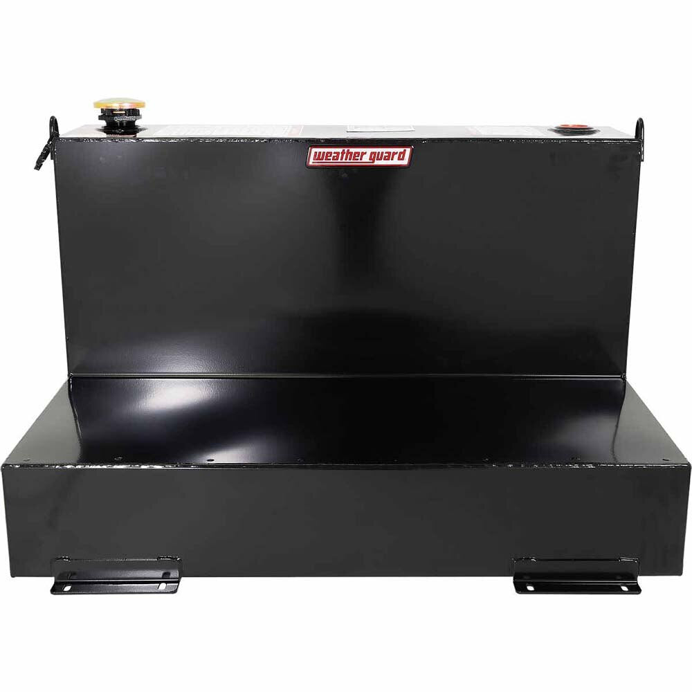 Weatherguard 352-5-02 Transfer Tank, L-Shape, 75 Gallon - Steel, Gloss Black Finish - 4