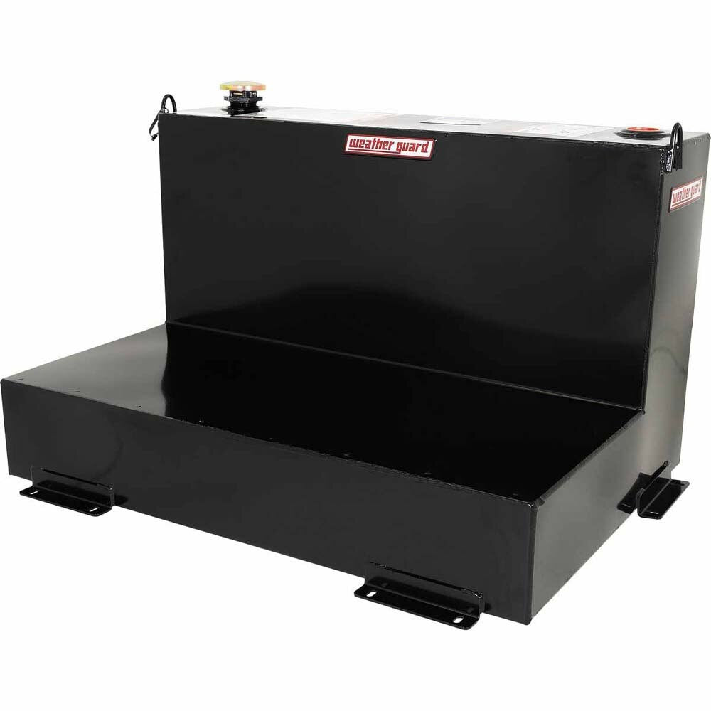 Weatherguard 352-5-02 Transfer Tank, L-Shape, 75 Gallon - Steel, Gloss Black Finish - 5