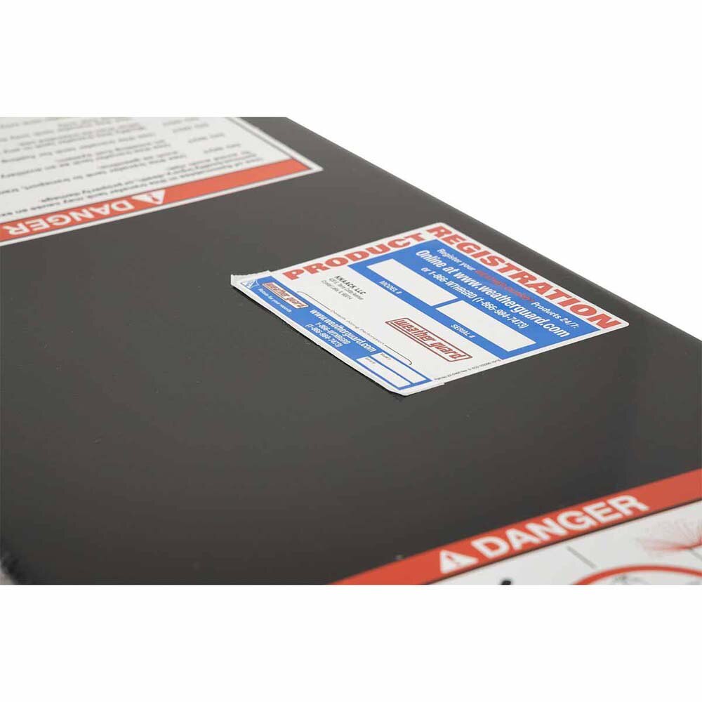 Weatherguard 352-5-02 Transfer Tank, L-Shape, 75 Gallon - Steel, Gloss Black Finish - 7