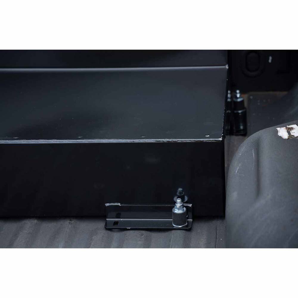 Weatherguard 352-5-02 Transfer Tank, L-Shape, 75 Gallon - Steel, Gloss Black Finish - 12