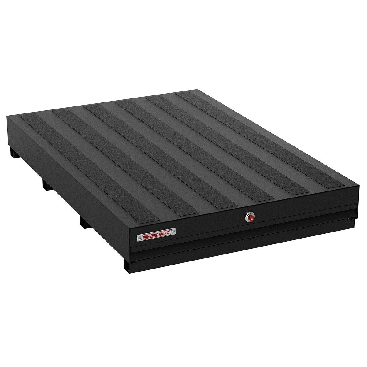 Weatherguard 379-5-04 Pack Rat 72" x 49.5" x 9.5" Heavy Duty Pull Out Drawer Unit Black - 2
