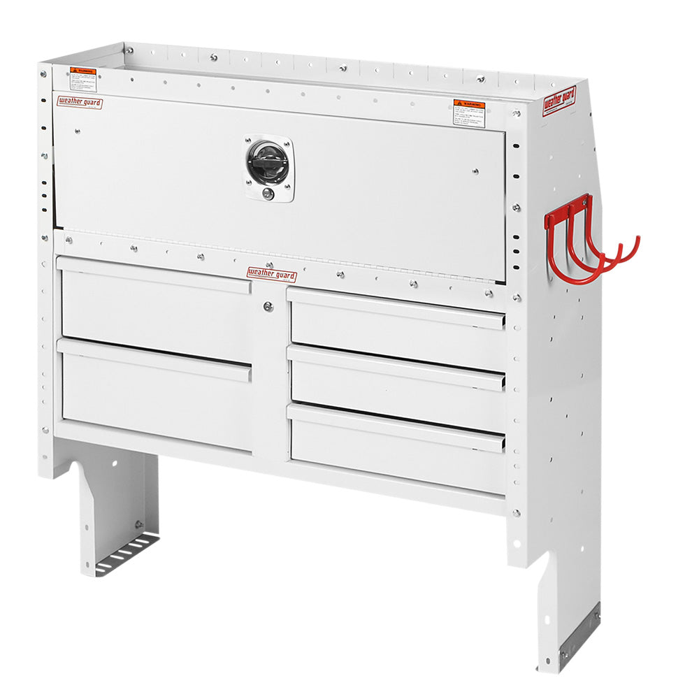 WeatherGuard 600-8112L Cable/Plumber Van Package, Ford Transit, 148" Wheelbase - 2