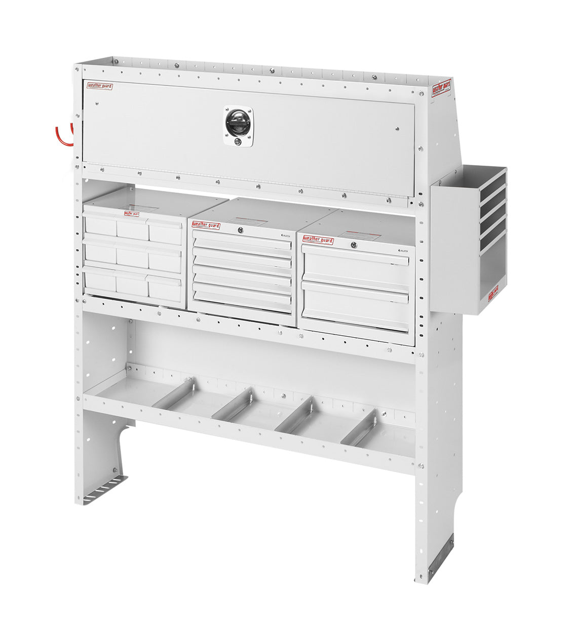 WeatherGuard 600-8414X Electrical Contractor Van Package, High-Roof, Ford, 170XWB - 3