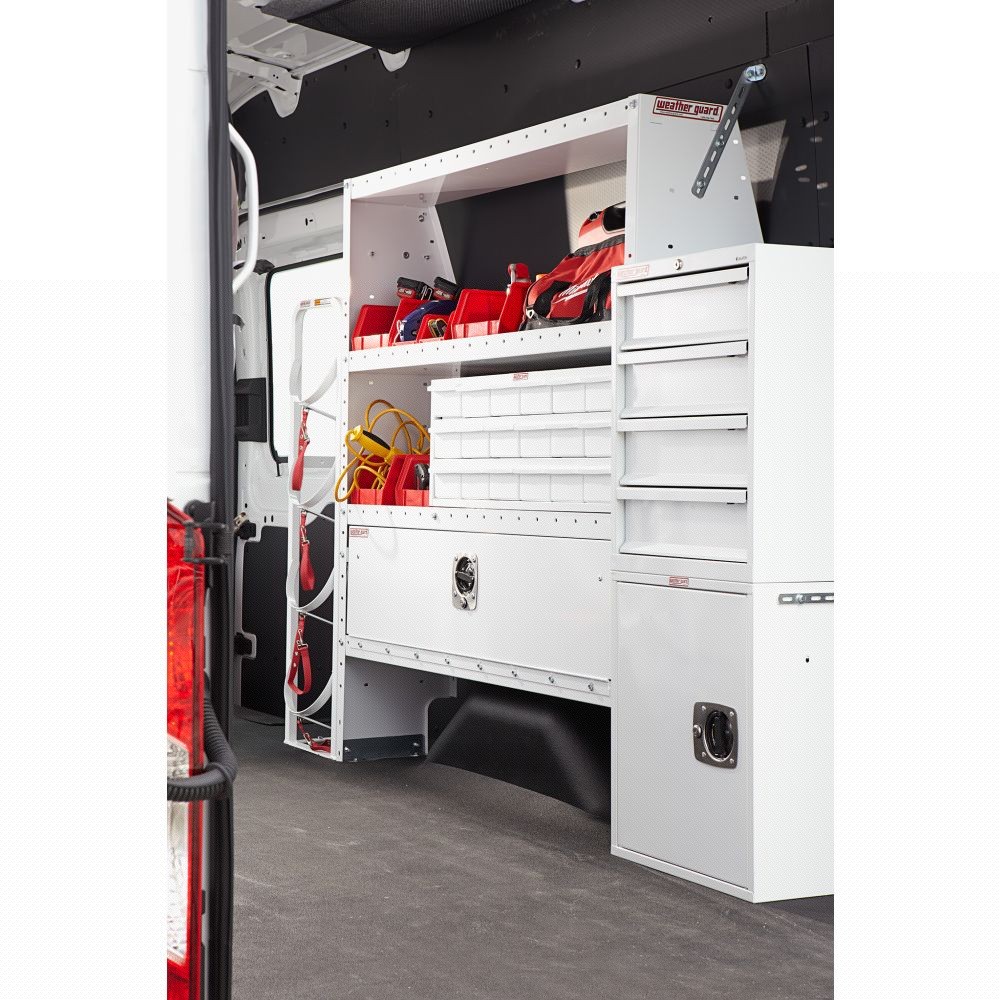 WeatherGuard 9020-3-01 Lockable Cabinet, Shelf, 22" x 18" x 16" - 3