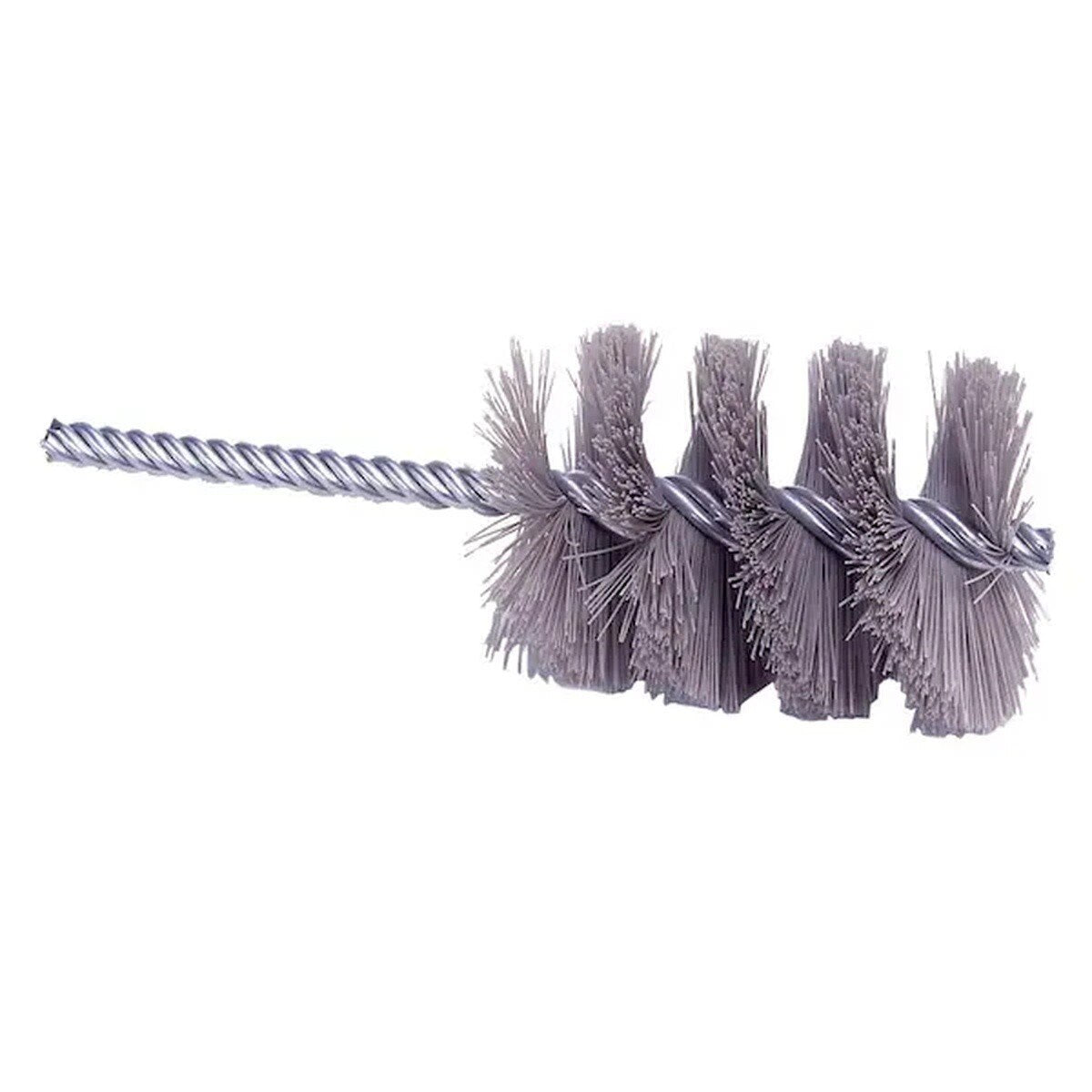Weiler 21308 1-1/2 in Nylox Power Tube Brush for Internal Deburring and Finishing, 180 Grit Silicon Carbide, 2-1/2 in Brush Length (1 Pack)