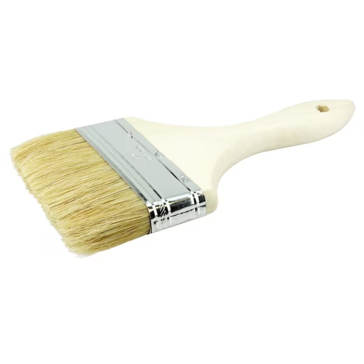 Weiler 40184 4 in Vortec Pro Chip and Oil Brush 5/8 in Thick White Bristles Wood Handle (12 Pack)