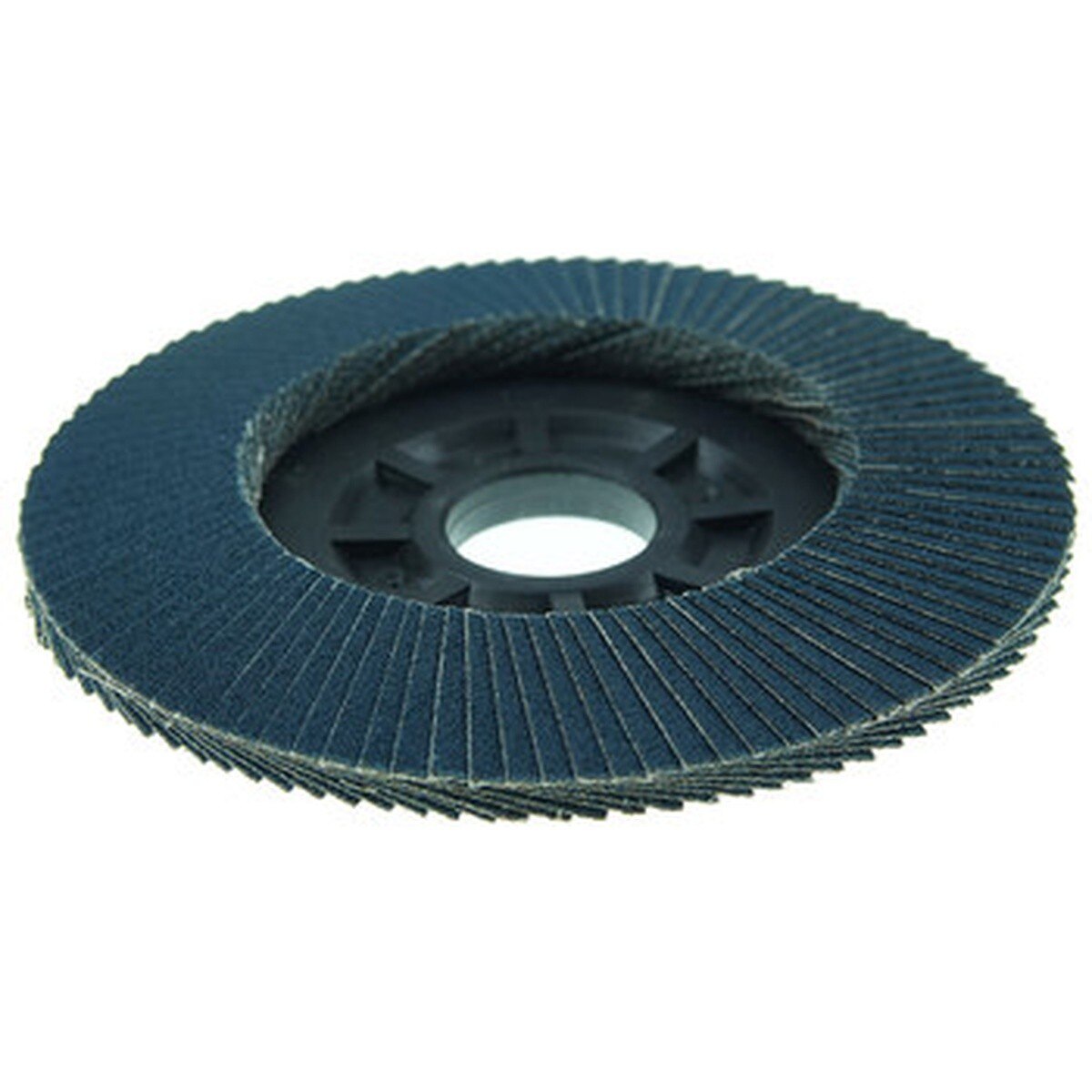 Weiler 50005 4-1/2 in. Tiger Trim Type 29 Zirconia Flap Disc, Trimmable Composite Backing, 7/8 in. Arbor, 120 Grit (10 Pack) - 2