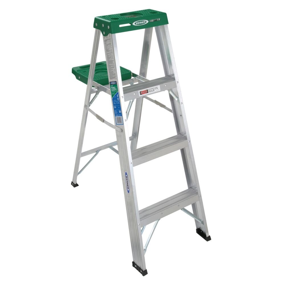 Werner 354 4ft Type II Aluminum Stepladder