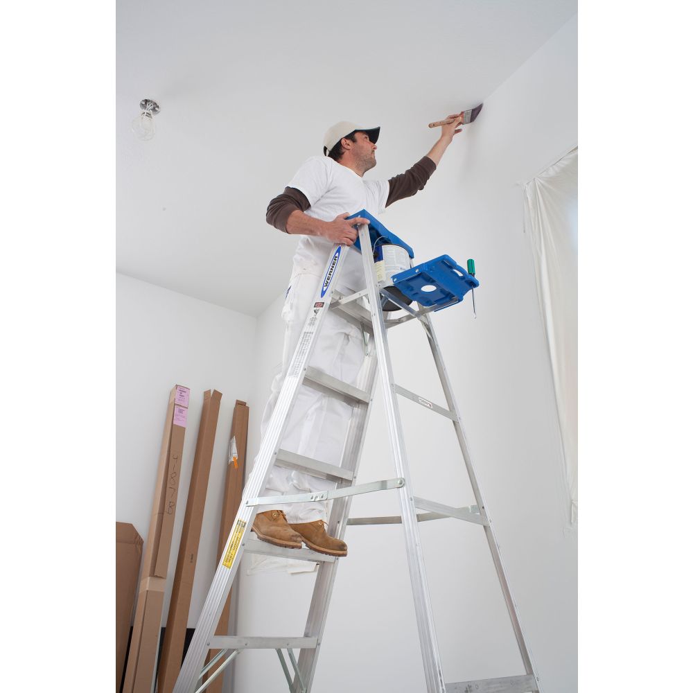 Werner 364 4ft Type I Aluminum Stepladder - 10