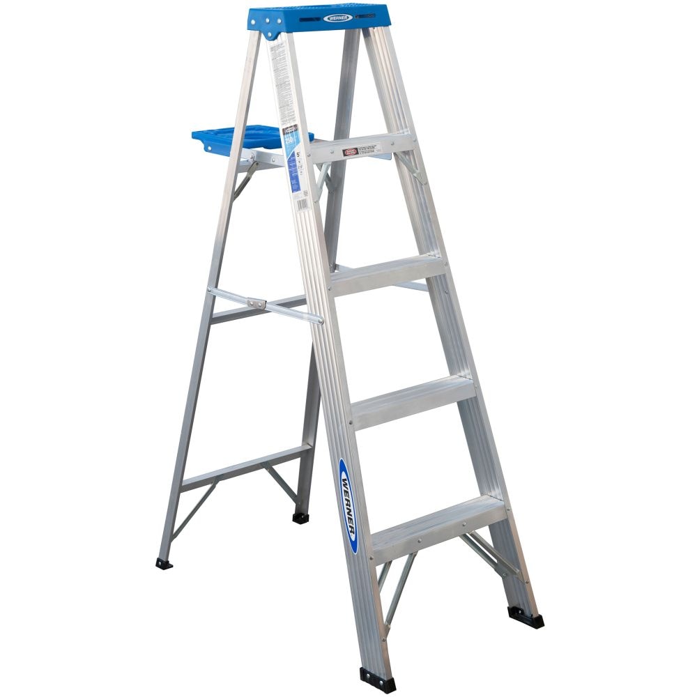 Werner 365 5ft Type I Aluminum Stepladder